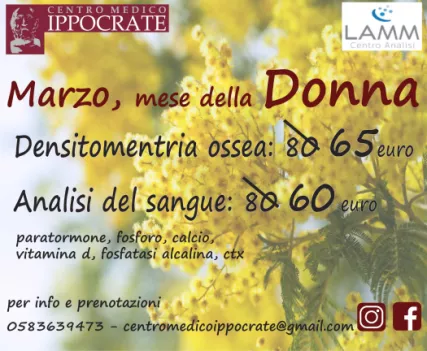 Promozione Festa della Donna Castelnuovo 2020